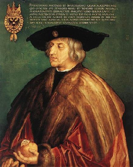 Albrecht Durer Emperor Maximilian I Norge oil painting art